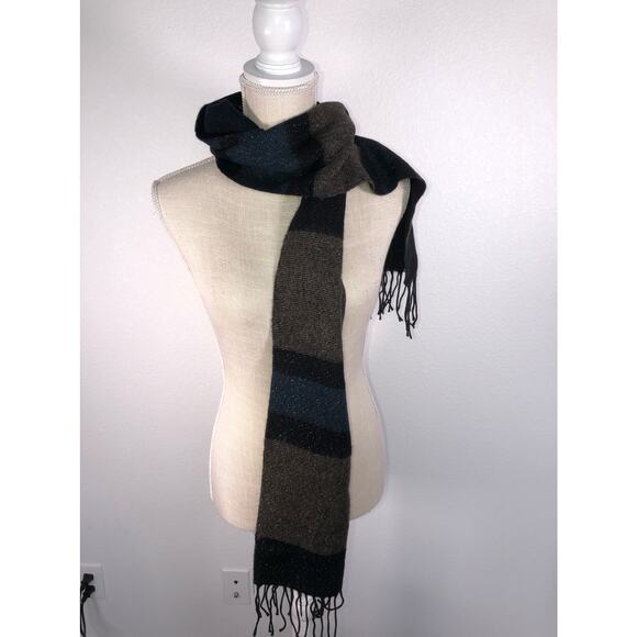 Steve Madden Lurex Striped Scarf - OS - Picture 3 of 5